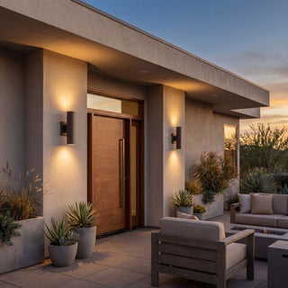Kelley LED Outdoor Wall Lantern in Bronze