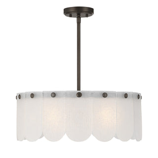 Savoy House - 6-9801-4-15 - Four Light Convertible - Ashton - Mediterranean Bronze