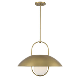 Savoy House - 7-3070-1-322 - One Light Pendant - Lehigh - Warm Brass