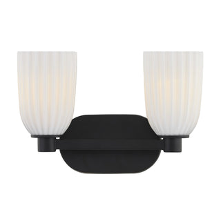Savoy House - 8-1245-2-BK - Two Light Bathroom Vanity - Baldwin - Matte Black