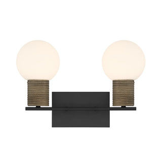 Savoy House - 8-4081-2-BK - Two Light Bathroom Vanity - Jarrell - Matte Black