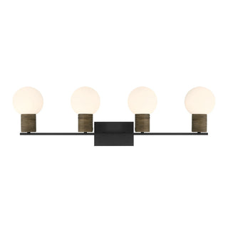 Savoy House - 8-4081-4-BK - Four Light Bathroom Vanity - Jarrell - Matte Black
