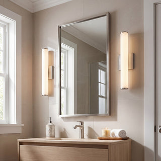 Colt LED Vanity in Satin Nickel