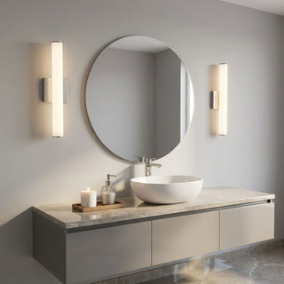Colt LED Vanity in Satin Nickel