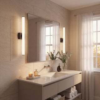 Colt LED Vanity in Matte Black