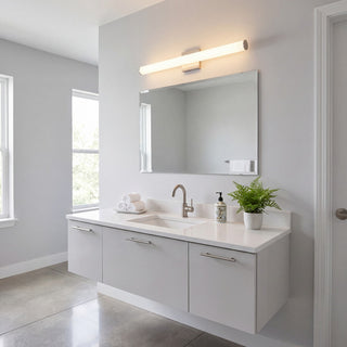 Colt LED Vanity in Satin Nickel