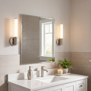 Connor LED Vanity in Satin Nickel