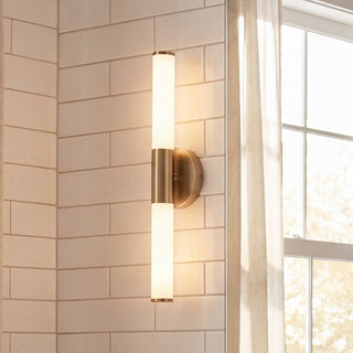 Connor LED Vanity in Brass