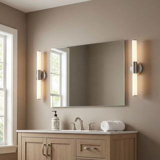 Connor LED Vanity in Satin Nickel