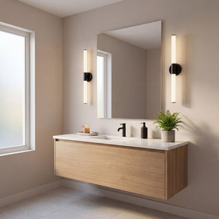 Connor LED Vanity in Matte Black