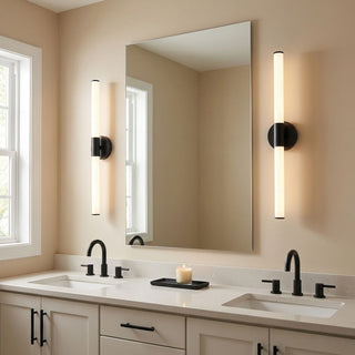 Connor LED Vanity in Matte Black