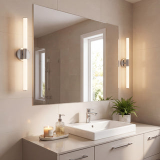 Connor LED Vanity in Chrome