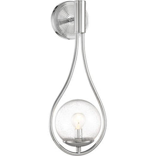 Savoy House - 9-7193-1-11 - One Light Wall Sconce - Encino - Polished Chrome