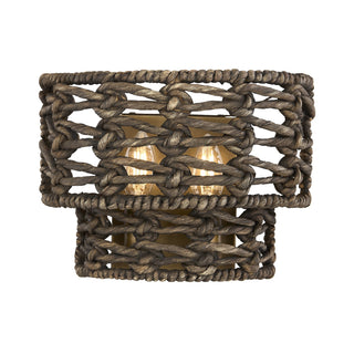 Savoy House - 9-9285-2-220 - Two Light Wall Sconce - Silencio - Riviera Brass
