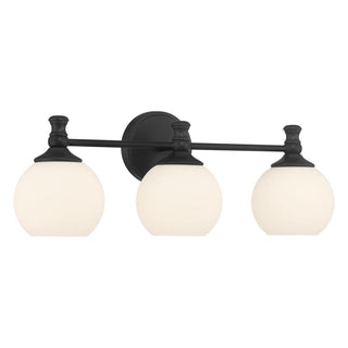 Millennium - 201103-MB - Three Light Vanity - Orlisse - Matte Black