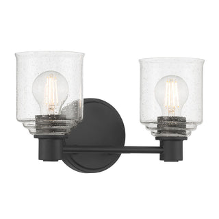 Millennium - 202102-MB - Two Light Vanity - Vessair - Matte Black