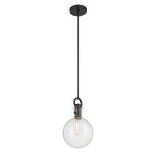 Millennium - 204101-MB - One Light Mini Pendant - Glanora - Matte Black