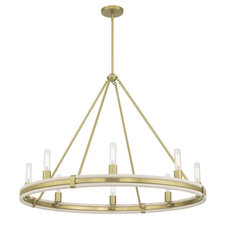 Millennium - 207108-VB - Six Light Chandelier - Rovessa - Vintage Brass