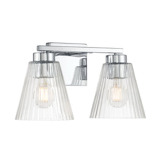 Millennium - 63002-CH - Two Light Vanity - Riville - Chrome
