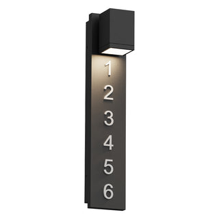 Alteck - AW0157-5CCT-W-BK - LED Wall Sconce - Bishop - Sand Black