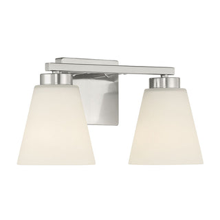 Millennium - 64002WG-BN - Two Light Vanity - Strayhan - Brushed Nickel
