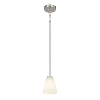 Millennium - 64101WG-BN - One Light Mini Pendant - Strayhan - Brushed Nickel