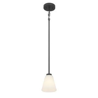 Millennium - 64101WG-MB - One Light Mini Pendant - Strayhan - Matte Black