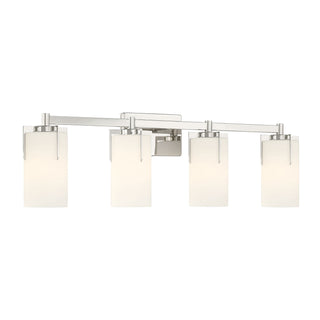 Millennium - 65004-PN - Four Light Vanity - Froselle - Polished Nickel