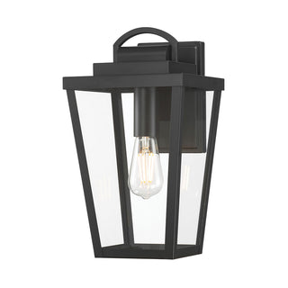 Millennium - 68201-PBK - One Light Lantern - Brenwick - Powder Coated Black