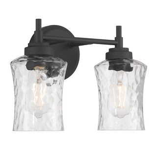 Millennium - 909102-MB - Two Light Vanity - Clarvyn - Matte Black