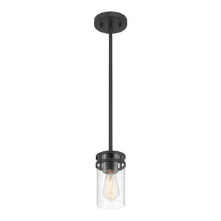 Millennium - 91011-MB - One Light Mini Pendant - Lunden - Matte Black