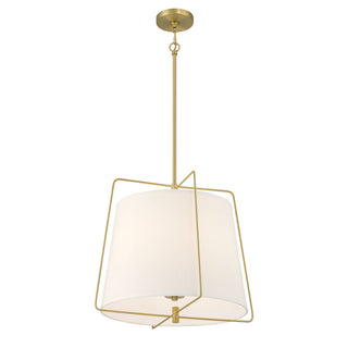 Millennium - 919103-VB - Three Light Pendant - Vellinor - Vintage Brass