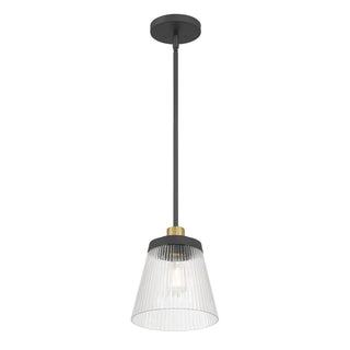 Millennium - 9301-MB/VB - One Light Mini Pendant - Lustria - Matte Black