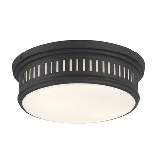 Millennium - 95102-MB - Two Light Flush Mount - Velune - Matte Black