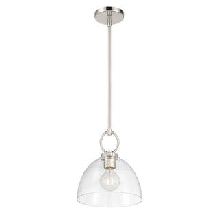 Millennium - 9951-PN - One Light Pendant - Velto - Polished Nickel
