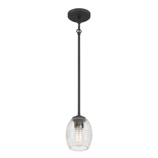 Millennium - 9981-MB - One Light Mini Pendant - Miravelle - Matte Black