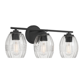 Millennium - 9993-MB - Three Light Vanity - Miravelle - Matte Black