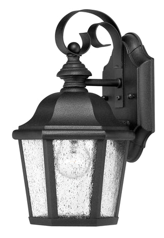 Edgewater Small Wall Mount Lantern in Black