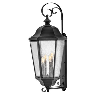 Edgewater Extra Large Wall Mount Lantern in Black