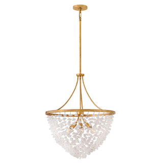 Fredrick Ramond - FR41594DA - LED Chandelier - Myra - Distressed Brass