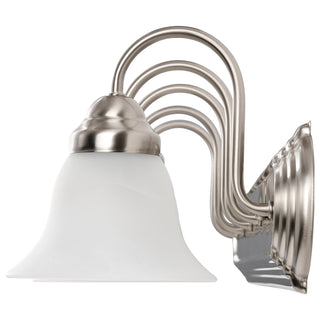 Ballerina Five Light Vanity in Brushed Nickel