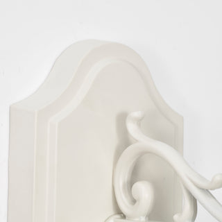 Central Park Three Light Outdoor Wall Lantern in White