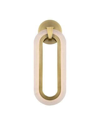 Currey and Company - 5900-0060 - LED Wall Sconce - Aurora - Natural/Polished Antique Brass