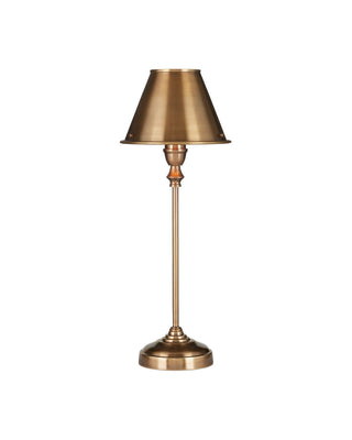 Currey and Company - 6000-1059 - One Light Table Lamp - Rowsay - Antique Brass
