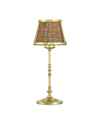 Currey and Company - 6700-0023 - LED Table Lamp - Deauville - Natural/Polished Brass