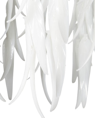 Glen Arbor One Light Pendant in White/Contemporary Silver Leaf/Contemporary Silver