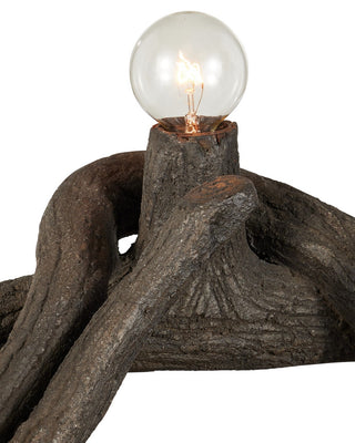 Dunmore Eight Light Chandelier in Charbon de Bois