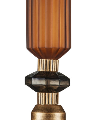Mandeville One Light Pendant in Butter Rum Sandbar/Matte Ombre/Deep Gray/Antique Gold