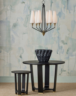 Hennin LED Chandelier in Polished Antique Brass/Oil Rubbed Bronze
