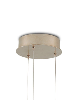 Polpo Three Light Pendant in Green/Silver